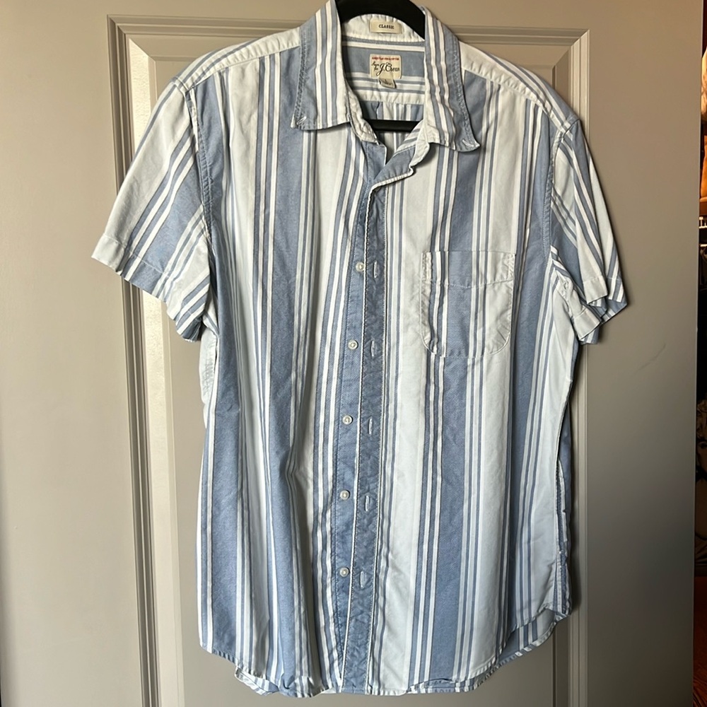 J.Crew Men’s Short Sleeve Button Up